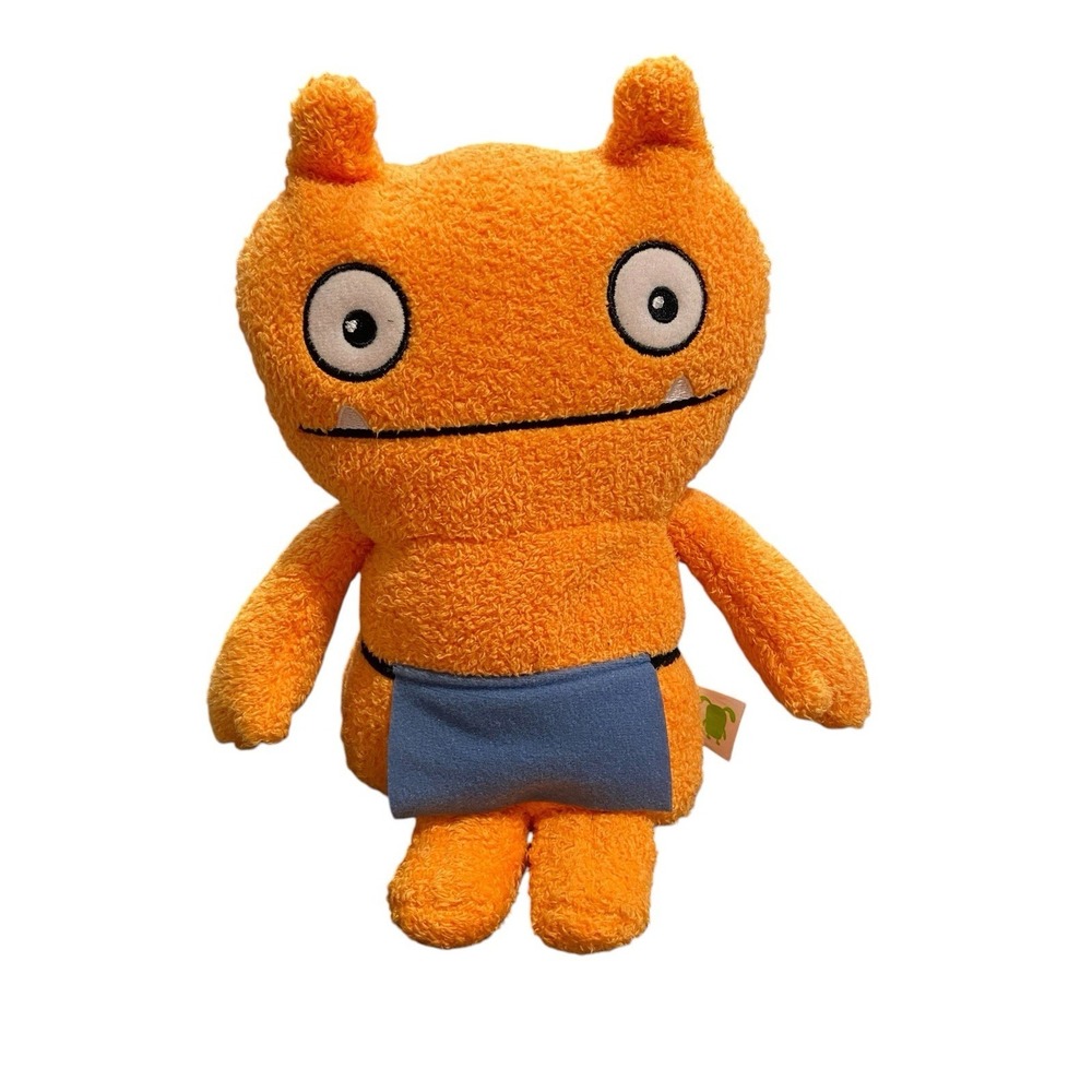 Hasbro Ugly Dolls Plush Stuffed Animal 2019 WAGE Small‎ Orange 9"